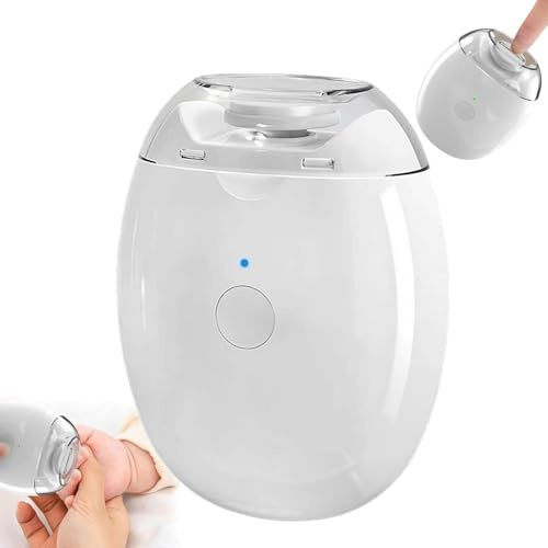 Automatisk nagelkvarn, elektrisk nagelklippare, fotvårdstrimmer med 3 hastighetsinställningar, uppladdningsbar elektrisk nageltrimmer, automatisk nagelnagelnagelkvarn för familj