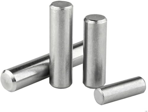 Dowel Pin Cylindrical, M8 M10 Cylindrical Pin Locating Dowel, Length 10MM -100MM Stainless Steel Fixing Shaft(14mm,M8 x2pcs)