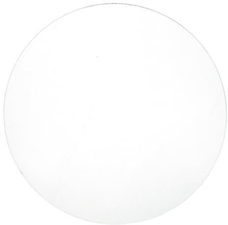 Uonlytech Wanduhrglas aus Glas Konvexe Runde Uhrabdeckung mit Klarer Sicht und Schutz vor Staub und Feuchtigkeit für Pendelwanduhren