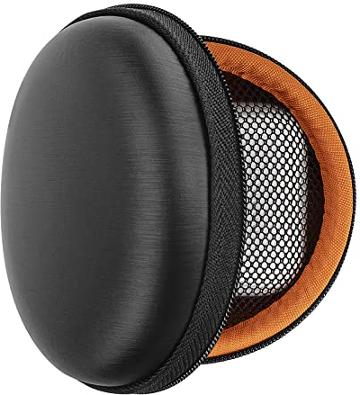 GEEKRIA Sköldhörlurar fodral för In-Ear-hörlurar, ersättning hårt skal resväska med kabelförvaring, kompatibel med JayBird, Bose SoundSport, Jabra headset (svart)
