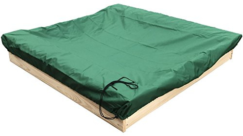 Sandkastenplane Sandkastenabdeckung Plane Abdeckplane mit Gummiband Sandkasten (150x150)