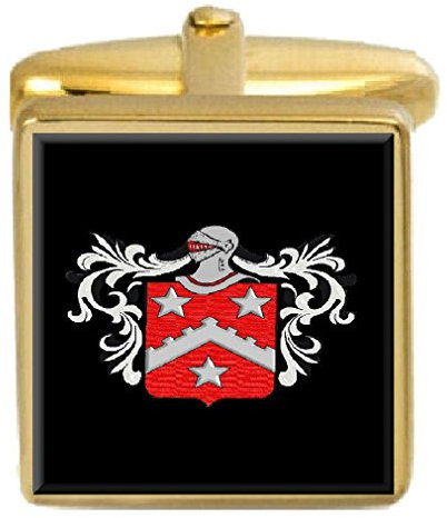 Select Gifts Wilson Manschettenknöpfe, Wappen, Schottland, mit Gravur