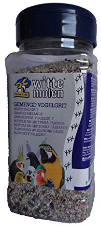 Witte Molen Vogelgrit 600 g Gritmischung für Ziervögel zur Förderung der Verdauung