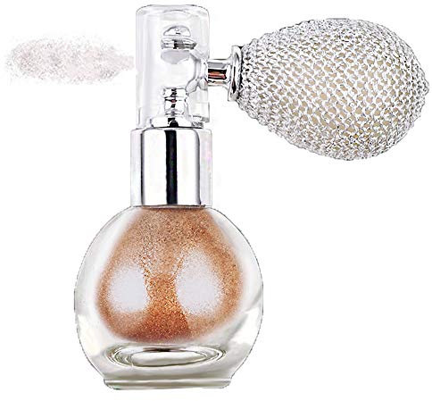 GL-Turelifes surligneur poudre libre spray paillettes poudre spray scintillant poudre étincelante spray de maquillage pour cheveux visage corps cosmétique (#4)