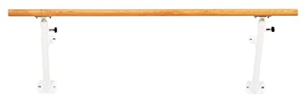 Tanzpole Barre, Höhe, einstellbare Beinpresse Stab, Solide Holz Tanzkugel Barre für Klassenzimmer und Zuhause