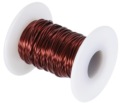 QUARKZMAN 1mm Magnetdraht 14m emaillierter Kupferdraht emaillierter 100g