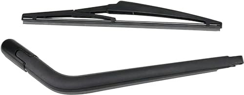 LMMPP Heckwischerblatt und Wischerarm für T/oyota für Yaris 3 Hatchback 2011-2014 2015 2016 2017 2018 2019 Auto-Heckwischer
