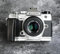 Wood Wooden Handle Hand Grip + Aluminum Base plate L Holder For OM-5 Mirrorless Camera (Ebony,Sliver Baseplate)