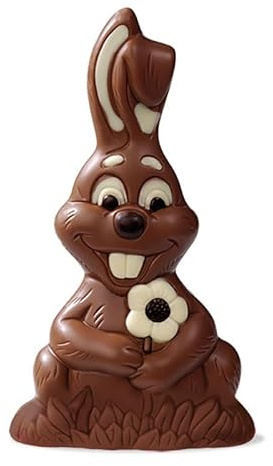 Heilemann Osterhase mit Blume Vollmilch, 100 g