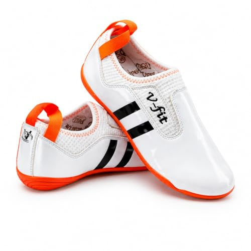 VIPER Taekwondo Karate Training Shoes Unisex Kung Fu Tai Chi Martial Arts V-Fit (UK Footwear Size System, Adult, Men, Numeric, Wide, 11)