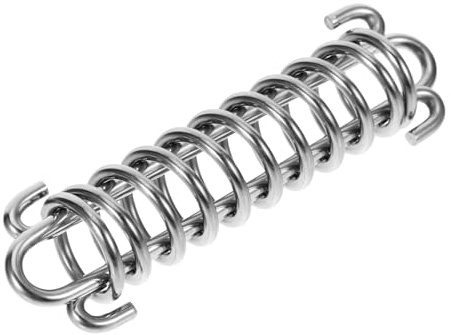 Zerodeko Stoßdämpfende Edelstahl Zugfeder Für Hundeleinen Große Feder Mit 41 Kg Zugkraft Haustierzubehör Für Spaziergänge Und Outdoor