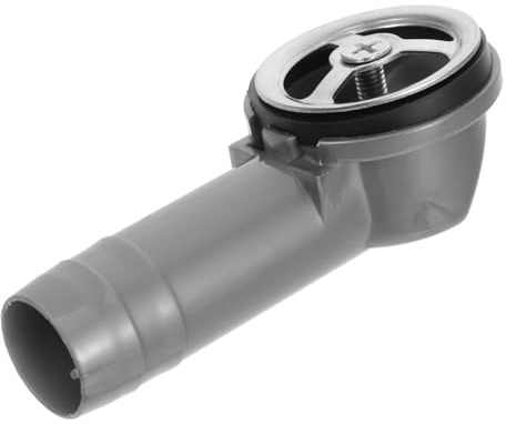 LIFKOME Round Overflow Head for Sink Overflow Hole Cover Valve Pipe Connector for Bathroom Sink Strainer