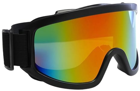Genérico Skibrille - Skibrille | Fahrradbrille | Kinder Skibrille Snowboardbrille für Mädchen Schneebrille