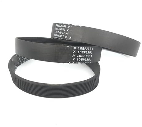 Belt Drive 1piece 10EPJ381 Rubber Treadmill Drive Belt VEGA 10Ribs Multi Groove Multi Wedge Clutch Belt