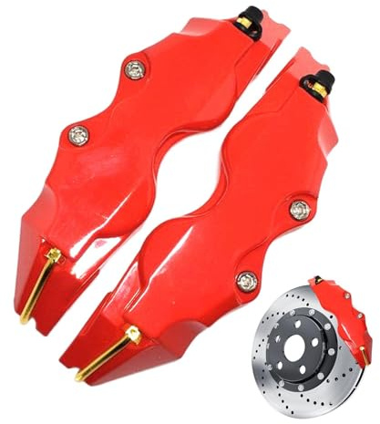 Protezione pinza freno,Le migliori offerte per 2 pezzi copertura pinza freno tridimensionale robusta copertura | Copertura protettiva per decorativa Set di coperture per