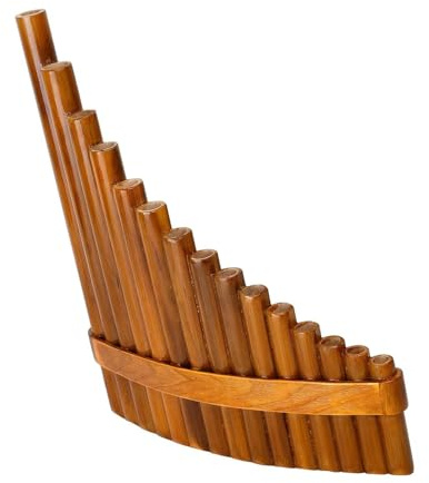 Panflöte Für Erwachsene 15 Rohr G Dur Bambus Panflöte Mit Gurt Professionelles Instrument