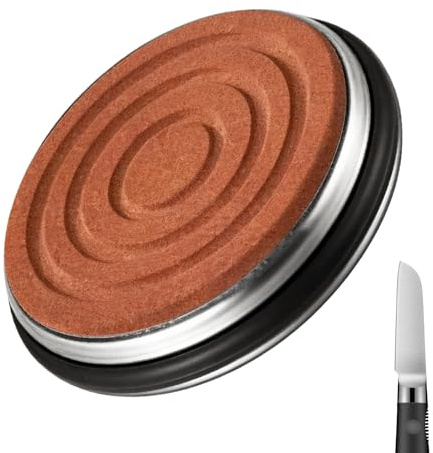 Sghtil Disco per affilatura, multiuso, portatile, da giardino, pietra per affilare e affilare, per segherie, potatori, falegnameria, foresta, giardinaggio, lavori di manutenzione, riparazione