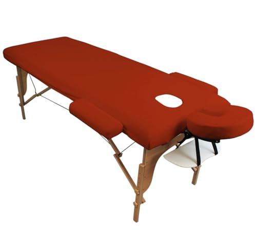Vivezen - Kit complet de housses pour table de massage - Éponge- Plusieurs coloris