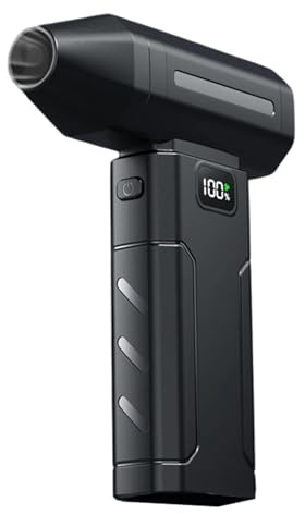 Souffleur d'air portable, 100 000 tr/min sans fil 6000 mAh rechargeable | Ventilateur souffleur à poussière - Pour électronique maison, appartement, bureau, chambre, intérieur, voiture, clavier
