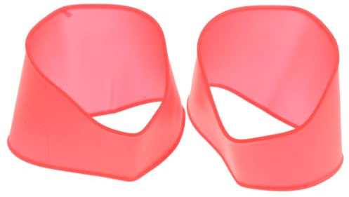 RUNROTOO Non-slip Fotbollsskonsskosnöre Skydd i Elastisk Silikon för Vuxna Idrottare Hållbara Fotbollssnörband för Fotboll Baseball Softball och Hockey
