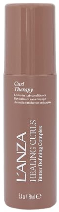 L'ANZA Feuchtigkeitsspendende Lockenkur - Leave-in Creme für mehr Feuchtigkeit, bändigt krauses Haar und schützt vor Hitze, ohne Sulfate und ohne Parabene (177 ml)