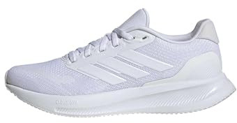 Adidas Women's Run Falcon 5, White/White/White, 8