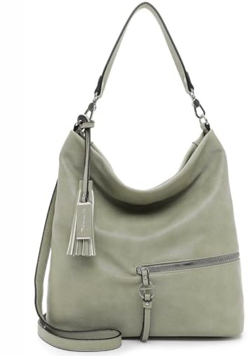Tamaris Nele Damen Schultertasche Synthetik grau