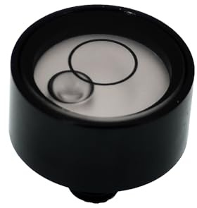 New Metal Universal Horizontal Bubble with Screw Rod, Versatile Circular Level, Multiple Specifications of Level to Choose from (19.5mm)