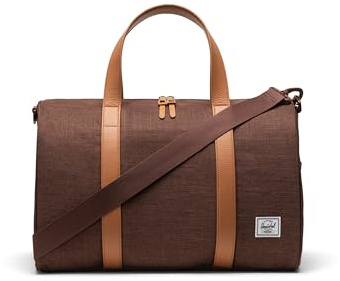 Herschel Reisetasche Sporttasche Novel Carry On Duffle Potting Soil Crosshatch braun