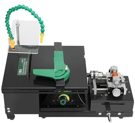 ZHIXUMM Bench Grinder, Mini Belt Sander, Mini Electric Belt-Sander Diy Power Sanding-Polishing Machines Kit, For Knife Making, Metal Wood Working, Craft