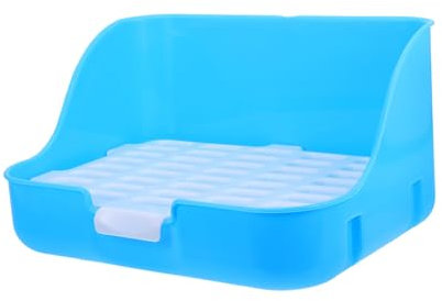 COLLBATH Kaninchen-katzentoilette Große Haustiertoilette Für Käfig Wiederverwendbar Robust Platzsparend Leicht Zu Reinigen Für Meerschweinchen Und Andere Kleine Haustiere