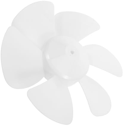 UKCOCO Sommer Ersatzteil Lüfterzubehör Weiße Sechsflügelige Ventilator Ersatzflügel für Deckenventilator mit Langlebigen Blättern für Luftzirkulation