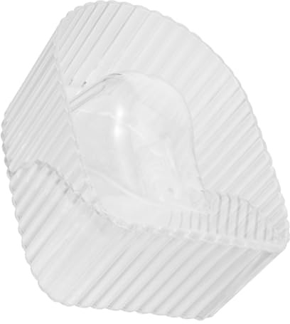 CANIGHT Tazón De Manicura Transparente Para Remover Esmalte y Ablandar Cutículas Herramienta De Cuidado De Uñas Para Uso Casa y Salón Para Tratamientos De Uñas y Limpieza De Esmalte