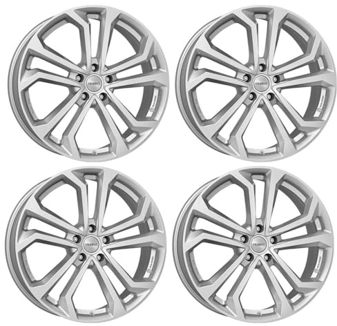 4x Dezent Felgen Alufelgen TA silver 7.0Jx18 ET50 5x114,3 kompatibel mit Toyota C-HR Yaris