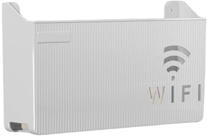 Onxyrbyte Router Schrank,Router Verstecken,WiFi-Router-Aufbewahrungsbox,Router Box,Wand WLAN Wandbehänge TV Kabel Verstecken Box,Router Schrank aus Holz,Für Wohnzimmer,Schlafzimmer,Büro