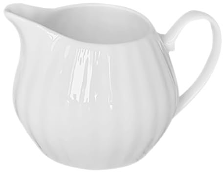 MAGICLULU Keramik-milchkännchen Weiß Wiederverwendbares Kleines Kännchen Für Kaffee Sahne Zucker Essig Soße Oder Andere Flüssigkeiten Geeignet Für Cafés Familien Restaurants Hotels