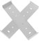 UKCOCO 2pcs Mailbox Fixed Bracket Magnetic Door Lock Easy Install for Wall-mounted Mailboxes Double Security Lock