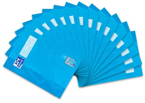 Oxford Schulheft A4 Touch, 16 Blatt, Lineatur 28, kariert, 15 Stück