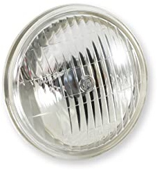 Scott Drake 4 Clear Fog Lamp with GT Script, Compatible with 1965-1968 Ford Mustang, Model FDU-15220-GT