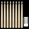IMAGE LED Battery Operated Candle, 12 Pack Ivory Tapered Candles with Remote and Timer Function for Wedding, Christmas, Valentine's Day Party