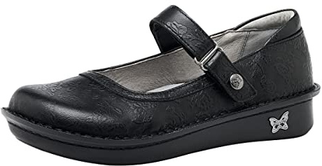 Alegria Belle Women's Leather Mary Jane Shoes Class Act 7-7.5 Wide Width US
