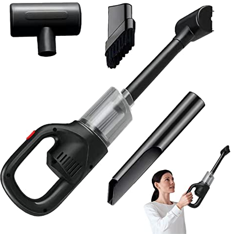 A/R mano inalámbrica para coche, mano para el hogar, sin cable, potente succión 50000 Pa, aspiradora portát para coche, 120 W en seco y húmedo