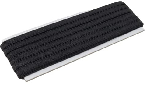 MITSY Bande élastique 6 mm 10 m Noir