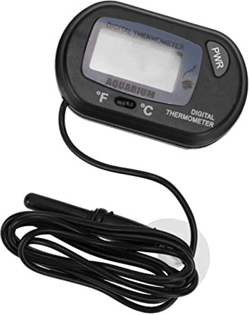Housoutil digitalthermometer digital thermometer elektronisches fieberthermometer Wasserdichtes Thermometer Digitales Thermometer für Aquarien Digitaler Bildschirm Wasserthermometer