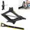 2Ton Scissor Jack for Car With Ratchet - Heavy Duty Steel 11-39cm Lifting Jack, Wind Up Tools for Van Emergency Kit, Tyre Repair Changing Tool