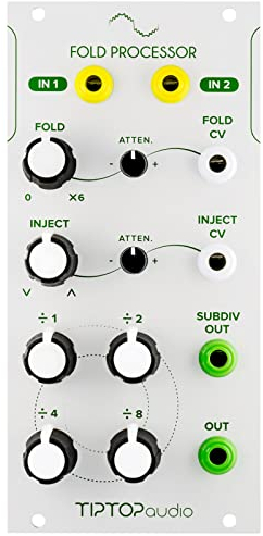 Tiptop Audio Fold Processor - Waveshaper Modular Synthesizer