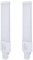 YinzPlus 2 pcs par paque 6,5 pouces CRI 90 G23 LED Ampoule 6 Watt Blanc Froid 6000K 600 Lumens Se Brancher 2 épingle PL Lampe LED Ampoule Compacte G23 LED Tube Lumière