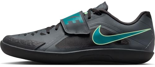 Nike Zoom Rival SD 2 Track & Field Throwing Shoes (FZ9665-001, Black/Electric Algae/Bright Spruce/Volt) Size 10