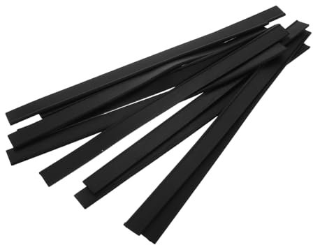 Baluue 10pcs Car Window Cleaner Blade Extending Window Adhesive Strips Windscreen Wiper Refills for Auto Truck Suv