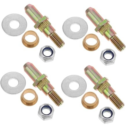PRETYZOOM 4sets Perni e Boccole Ricambio Per Cerniere Porte Automatiche Kit Riparazione Per Cerniere Porte Accessori Per Portiere Auto Staffe Controllo Per Suv